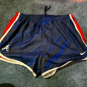 Nike Dri Fit shorts- Atlanta Braves Edition